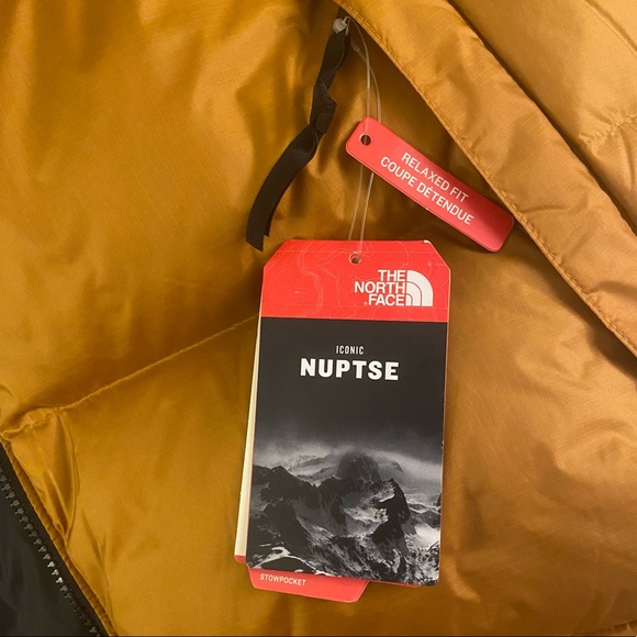 THE NORTH FACE Mens 1996 Retro Nuptse Jacket in Timber Tan Size L, XL - Picture 5 of 16